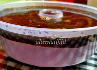 Resep Puding Ubi Ungu Gula Merah