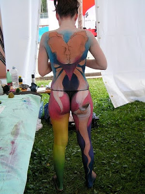 Artistic Girl Body Paint Designs World Body Painting