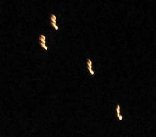 Ufo At Chelsea V Manchester United Game