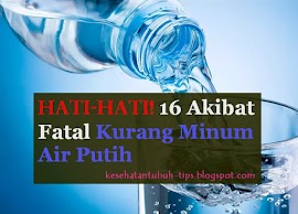 Hati-hati! 16 Akibat Fatal Kurang Minum Air Putih