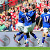 Nikica Jelavic After Putting Everton Ahead Against Liverpool At Wembley