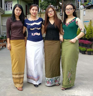 Dress of The Mizos in Mizoram