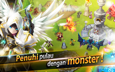 Tampilan Game Summoners War Sky Arena