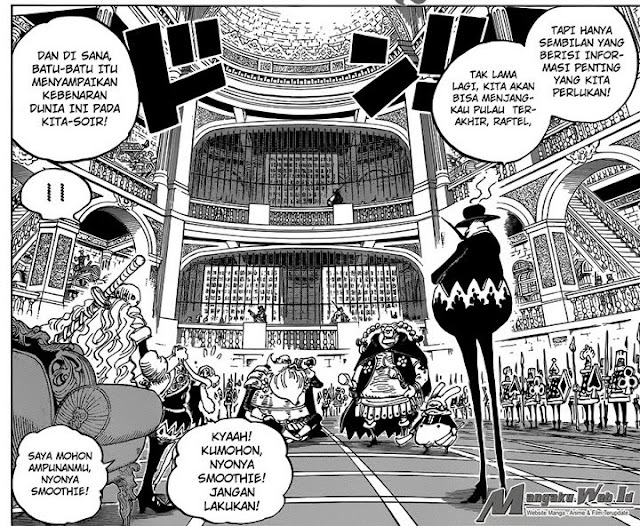  Sinopsis One Piece Chapter 846: Misteri Road Poneglyph & Charlotte Mont d'Or