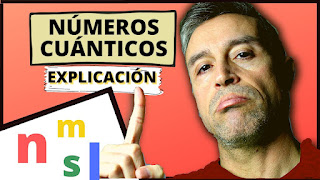 ⚛ NÚMEROS CUÁNTICOS (n, l, m, s) Principal, secundario o azimutal, magnético y de espín Explicación