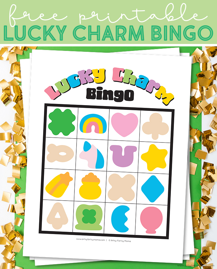 Free Printable Lucky Charm Bingo