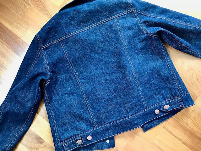 Diary of a Chain Stitcher: Denim and Copper Alina Sewing & Design Co Hampton Jean Jacket