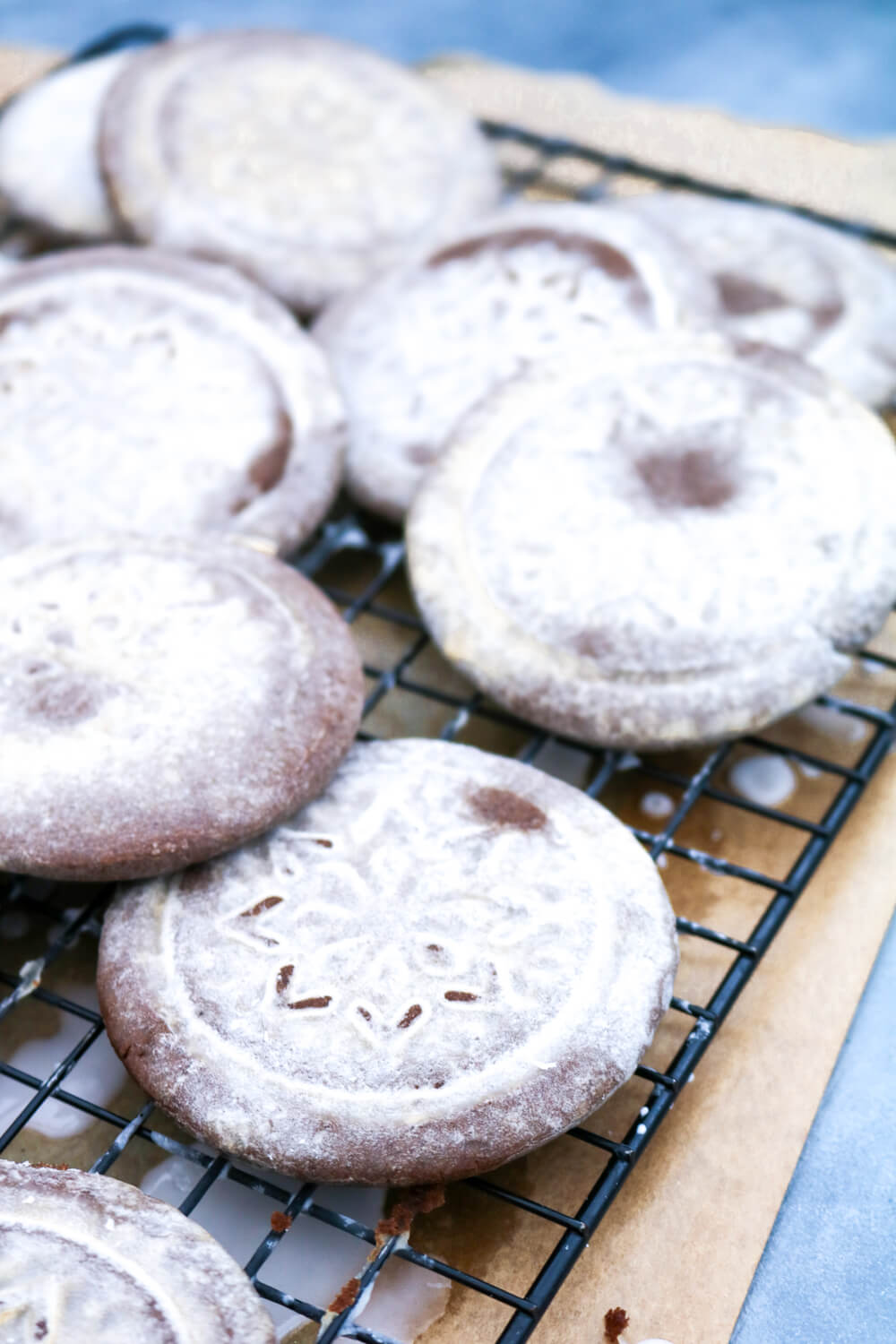 Glazed Speculaas Biscuits | Take Some Whisks