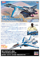 Hasegawa 1/72 VF-11D Thunderbolt "TEST PILOT SCHOOL" (65866) English Color Guide & Paint Conversion Chart