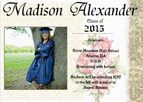 graduation graphic design, graduation announcement