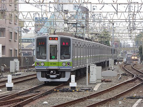 京王電鉄　都営新宿線直通　急行　本八幡行き3　10-000形270F