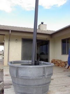 t i n y g o g o : Doug and Erin's wood-fired hot tub