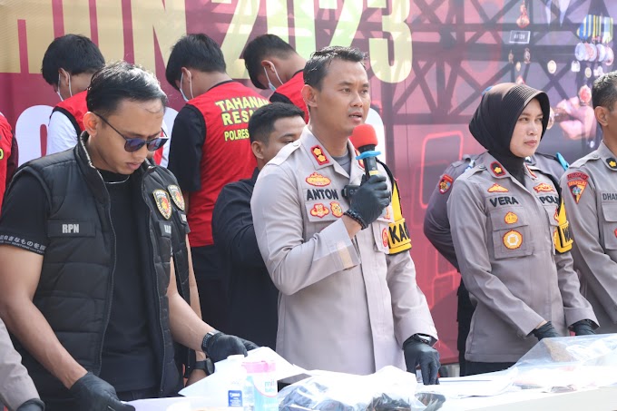 Lima Pelaku Pelempar Bus PERSPA diamankan Polres Ponorogo