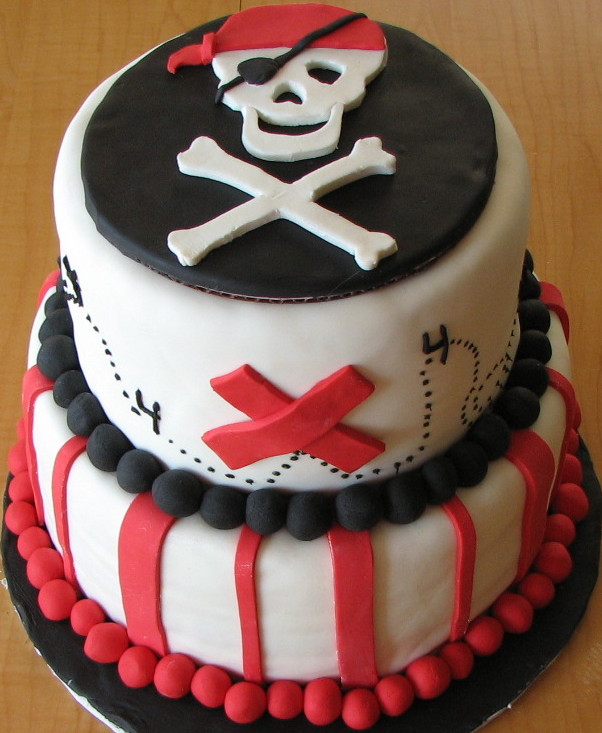 pirate birthday cake