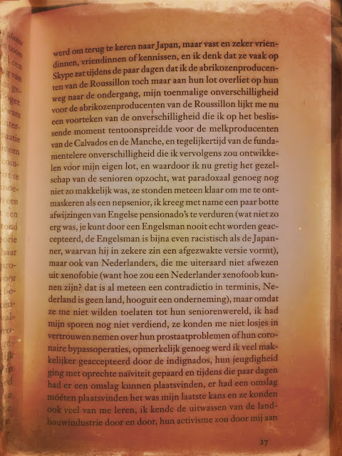 Pagina uit Serotinine, Michel Houellebecq