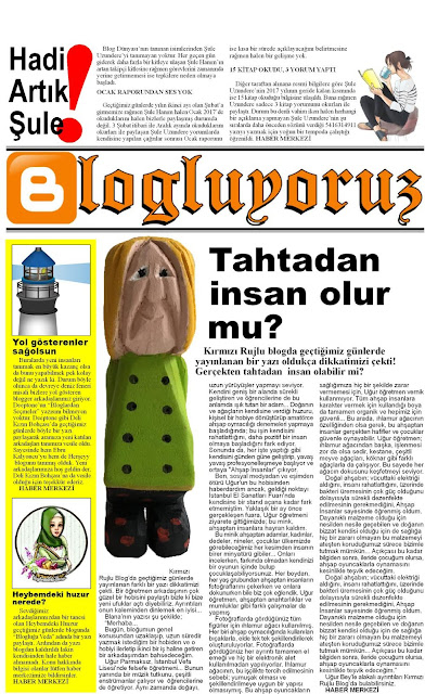 bloglarda ne var?, Blogluyoruz, Cahil Okur, 