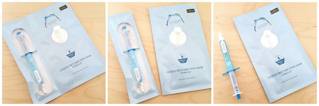 The syringe contains 2 sections. The slightly opaque serum and the milky serum.