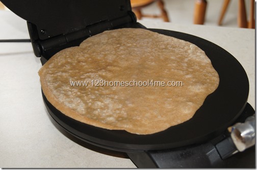 healthy homemade tortillas with real food