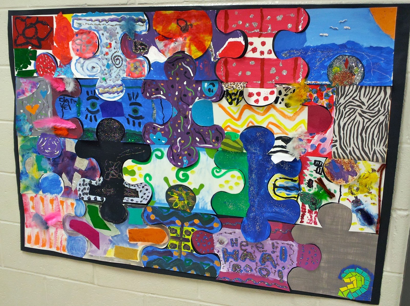 Art Club Puzzle Pieces - Art with Mrs. Nguyen
