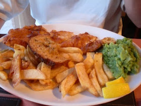 Gluten Free Fish & Chips in Colwyn Bay at the Rhos Harbour Bistro