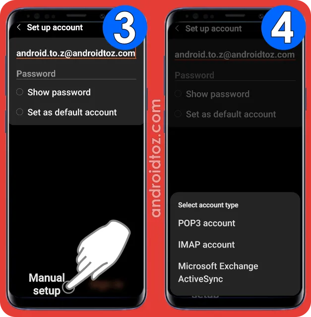 Steps to Set Up an Email Account Manually Picture 2
