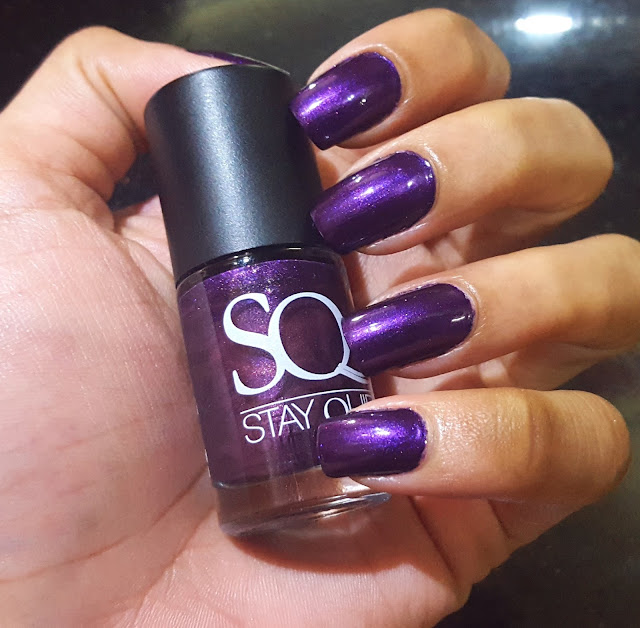 Stay Quirky Nail Polish - Noble Purple Swatch and Review