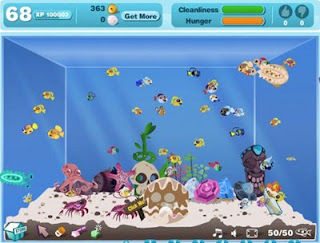 Favorite Happy aquarium facebook game