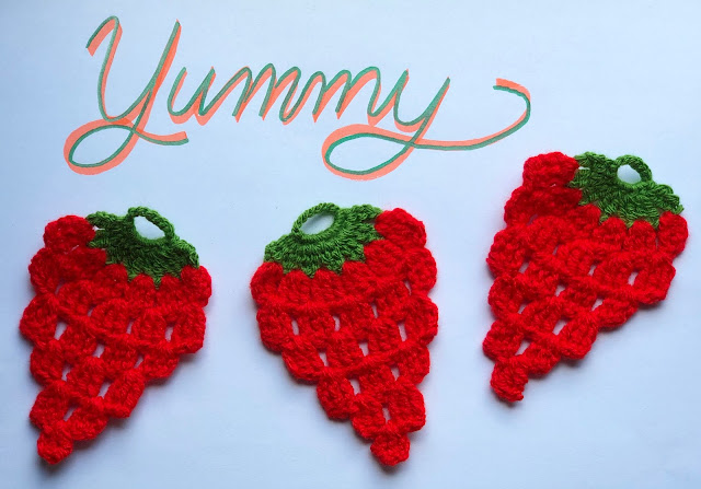 DIY-Basteltipp für gehäkelte Erdbeeren von Ars Vera