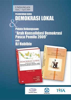 Undangan Peluncuran Buku Demokrasi Lokal