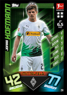 Match Attax Bundesliga 2019-2020 Borussia Mönchengladbach