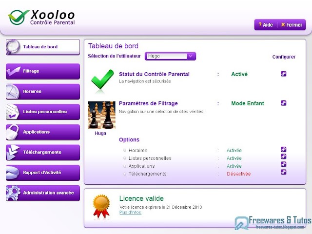 Concours : 10 licences de Xooloo (contrôle parental) à gagner !