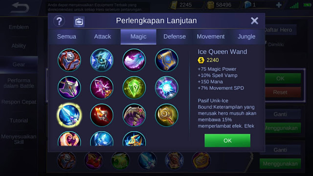 Item Mobile Legends