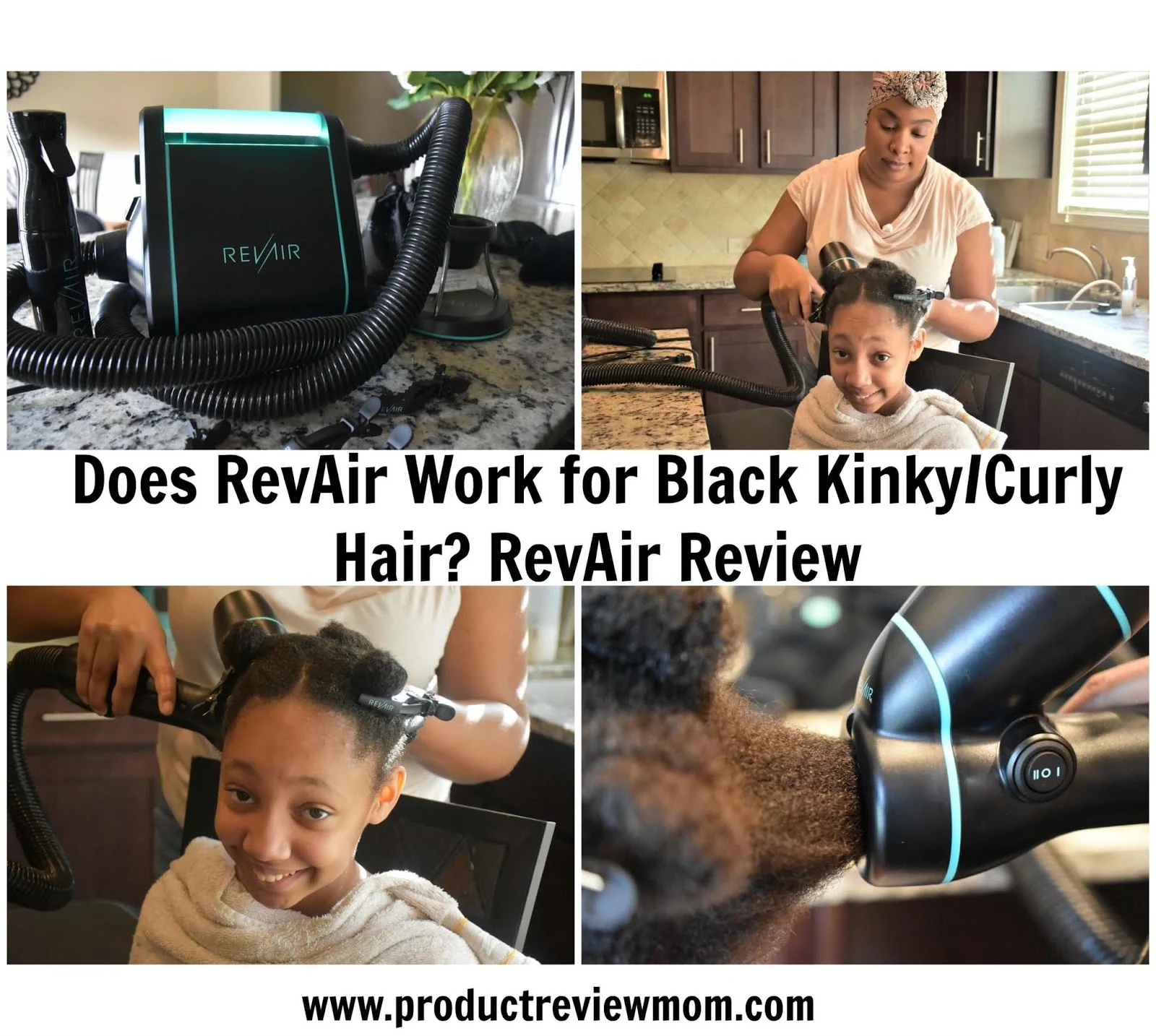 Video: Does RevAir Work for Black Kinky/Curly Hair? RevAir Review