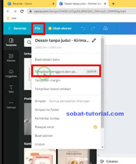 Cara Menampilkan Ruler di Canva