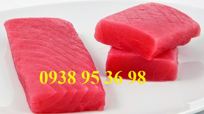 Cá ngừ đại dương Saku xông CO đông lạnh - Tuna Saku, hàng xuất khẩu, giá rẻ, 0938 95 36 98