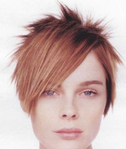 Short hairstyles for brown hair