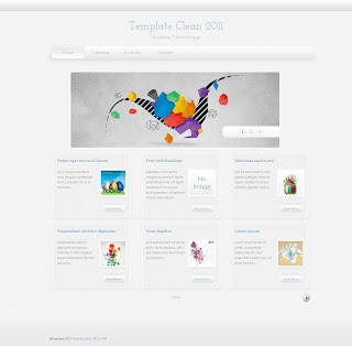 Super Clean Blogger Template