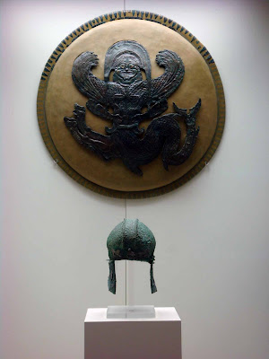 single dating site for greek. In addition to artifacts found on the site, such as this Bronze Shield and 