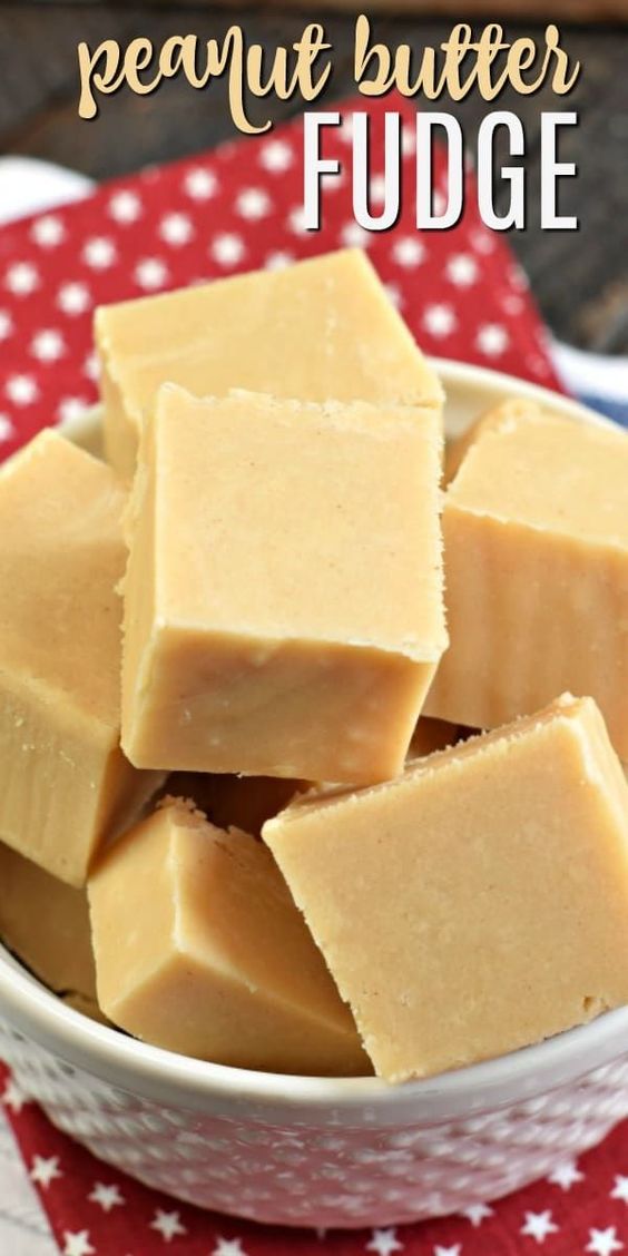 The Best Peanut Butter Fudge recipe with no candy thermometer needed. Soft and creamy and packed with peanut butter flavor!