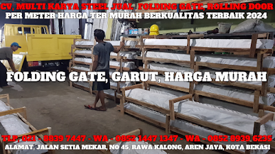 GAMBAR, DAFTAR, HARGA, PINTU, FOLDING GATE, PER METER, MURAH, TERBARU, GARUT, 2024