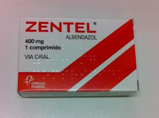 Zentel: desparasitação interna