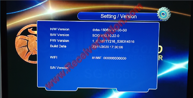 SUPERGOLD SG 6666 V2 1506TV 512 4M NEW SOFTWARE 23 NOVEMBER 2020