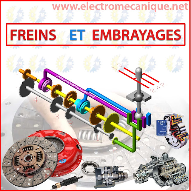 utilisation et fonctionnement des embrayages et des freins