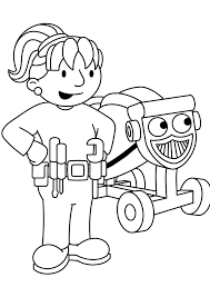 Top 10 Building Bob Coloring Pages