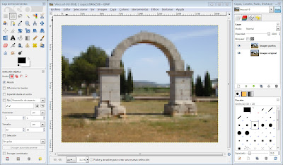 Tutorial GIMP: crear imagen de puntos