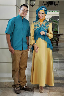 contoh model couple muslimah