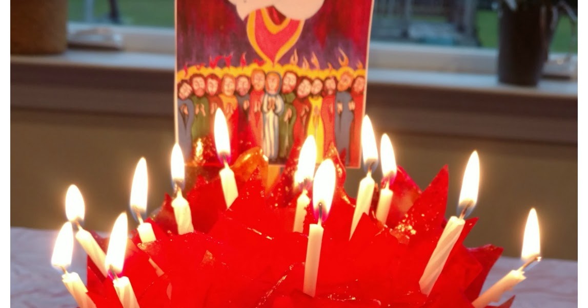 A Slice of Smith Life: A "Birthday" Cake for Pentecost Sunday AND the