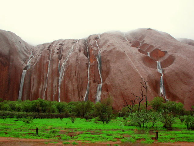 Uluru Waterfalls, Australia