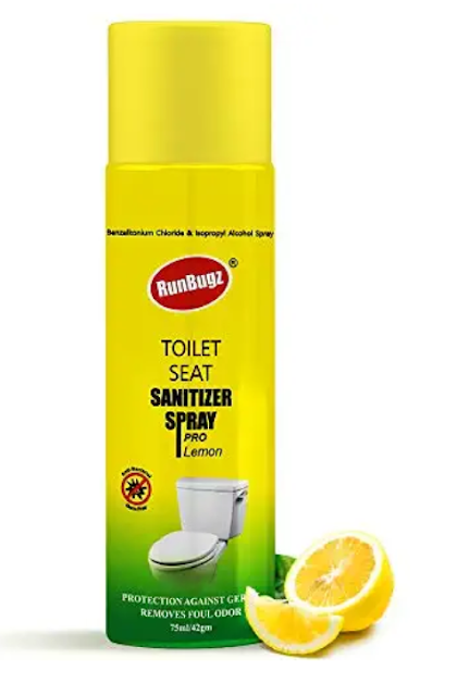 Runbugz toilet seat sanitizer