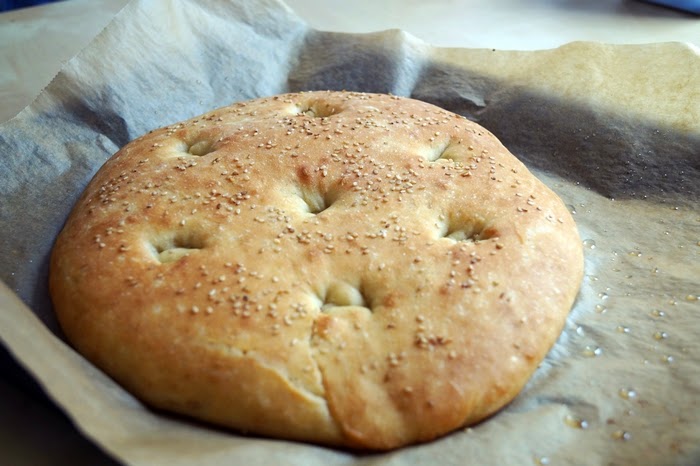 klassisches Fladenbrot